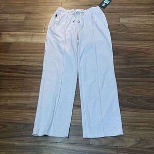 Fourlaps baby pink baggy lounge pants casual workout soft‎ pants